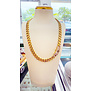 Men’s Monaco Necklace – 9MM -  10K Gold Chain – 17 Inches | Unik Jewelry