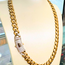 Monaco Chain 9MM – Solid 10K Gold – 17 Inches / 29.8 Grams | Unik Jewelry