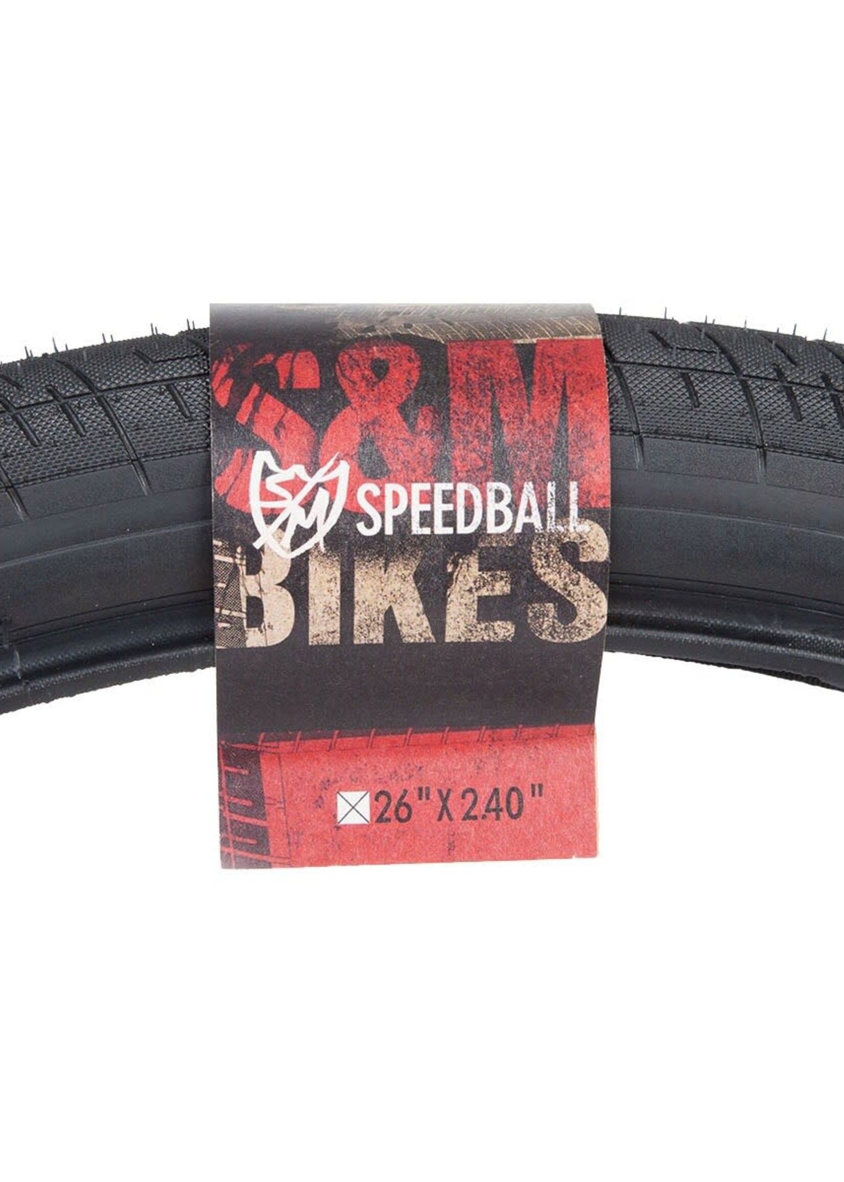 S&M S&M SPEEDBALL 26" X 2.40" BLACK