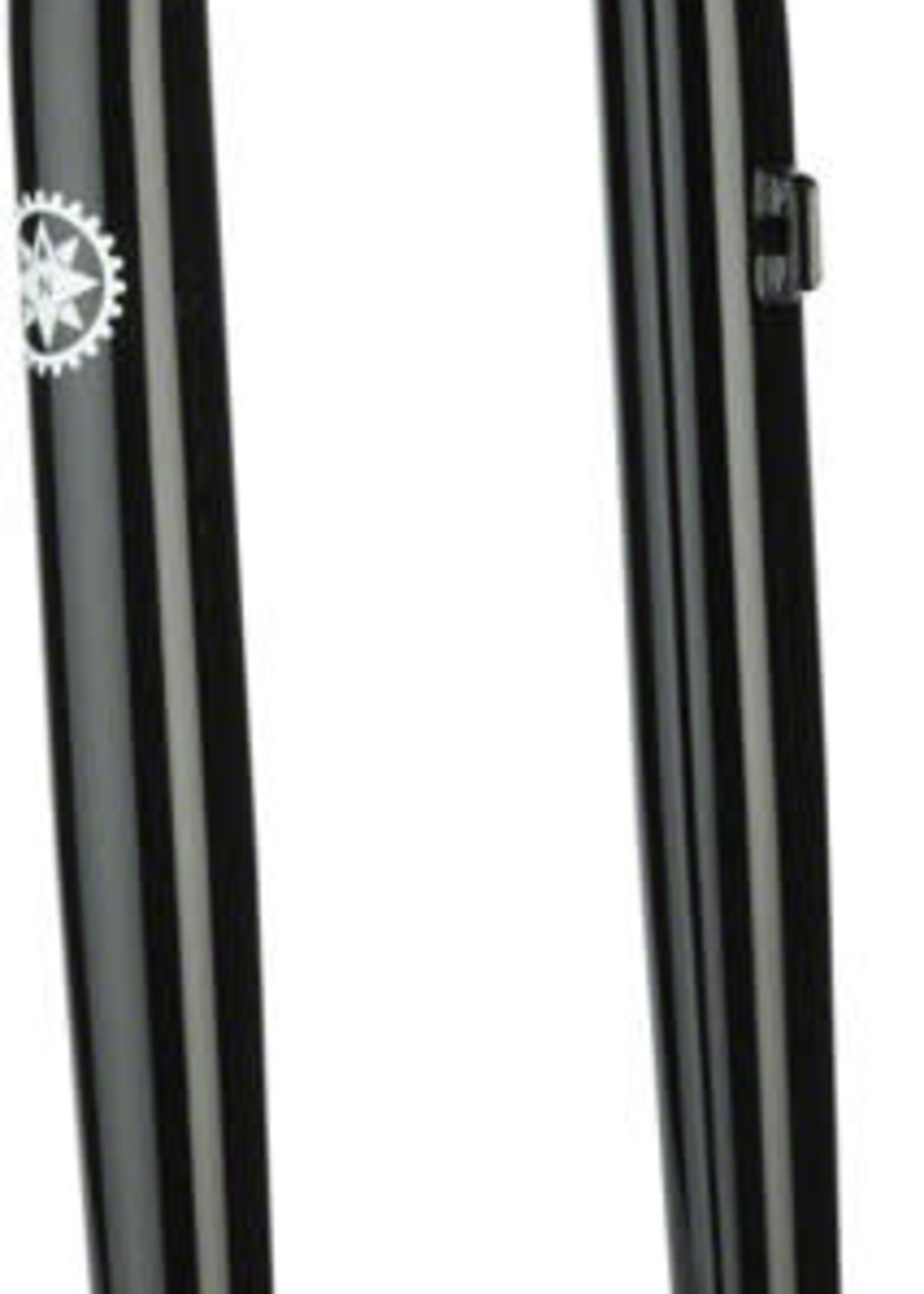 salsa Salsa Cro Moto Grande Fork - 29", 100x15mm Thru-Axle, 1-1/8" Tapered, Steel, IS Disc,