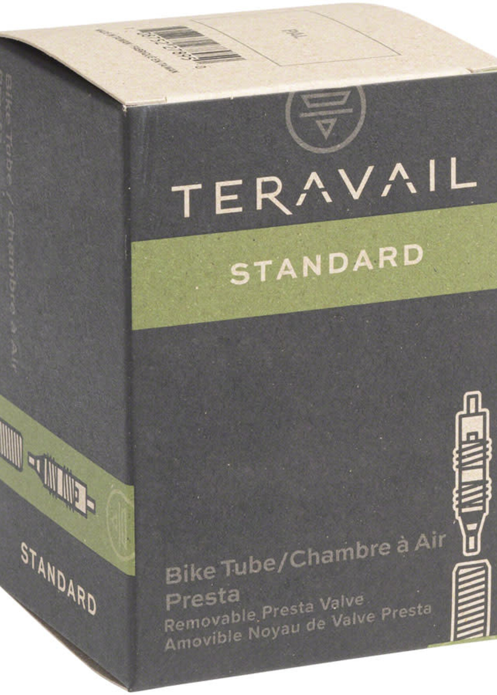 teravail Teravail Standard Tube - 26 x 1.75 - 2.35, 40mm Presta