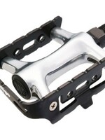 wellgo Wellgo 944 Pedals, 9/16" - Black/Silver