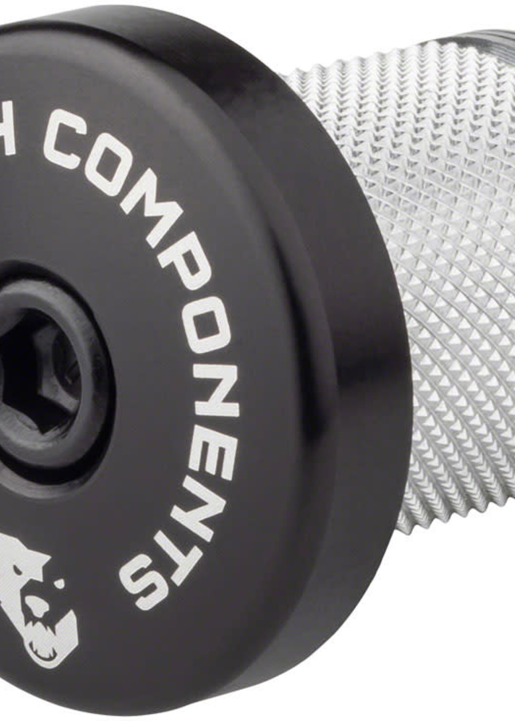 wolf tooth Wolf Tooth Compression Plug with Integrated Spacer Stem Cap, Black