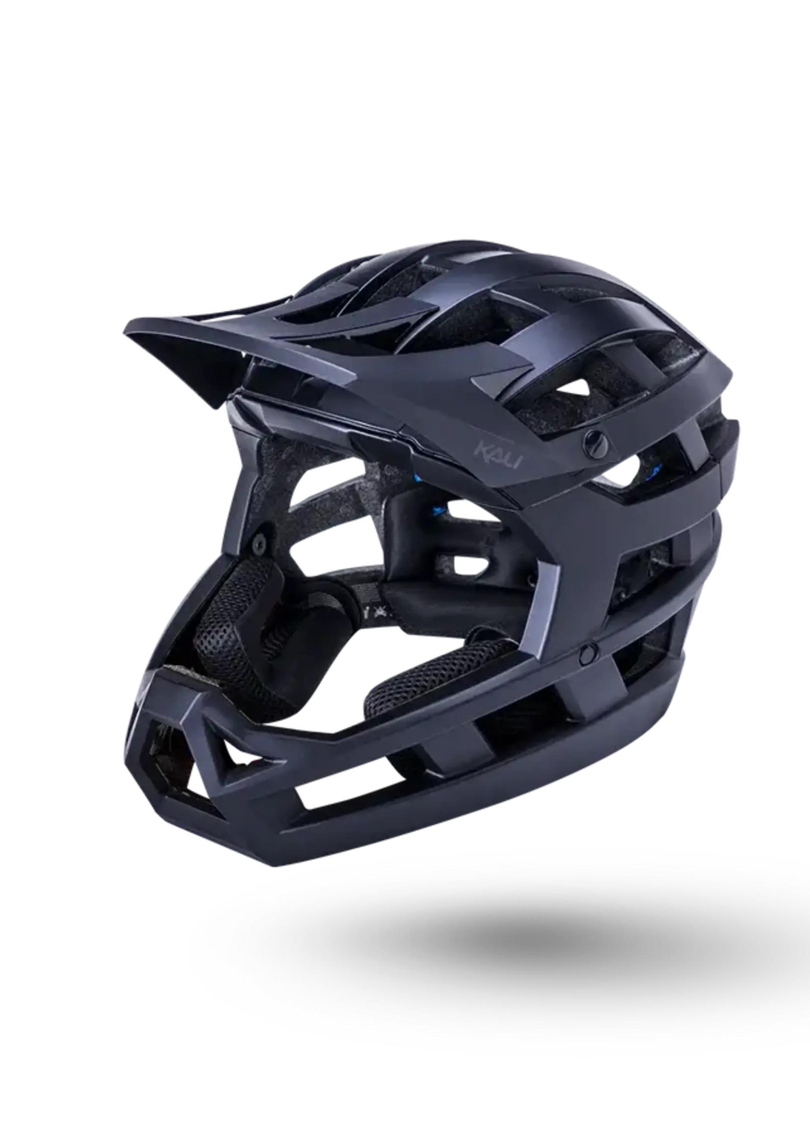 kali Kali Invader 2.0  Full Face Enduro Helmet    Sld Mat Blk L-XXL