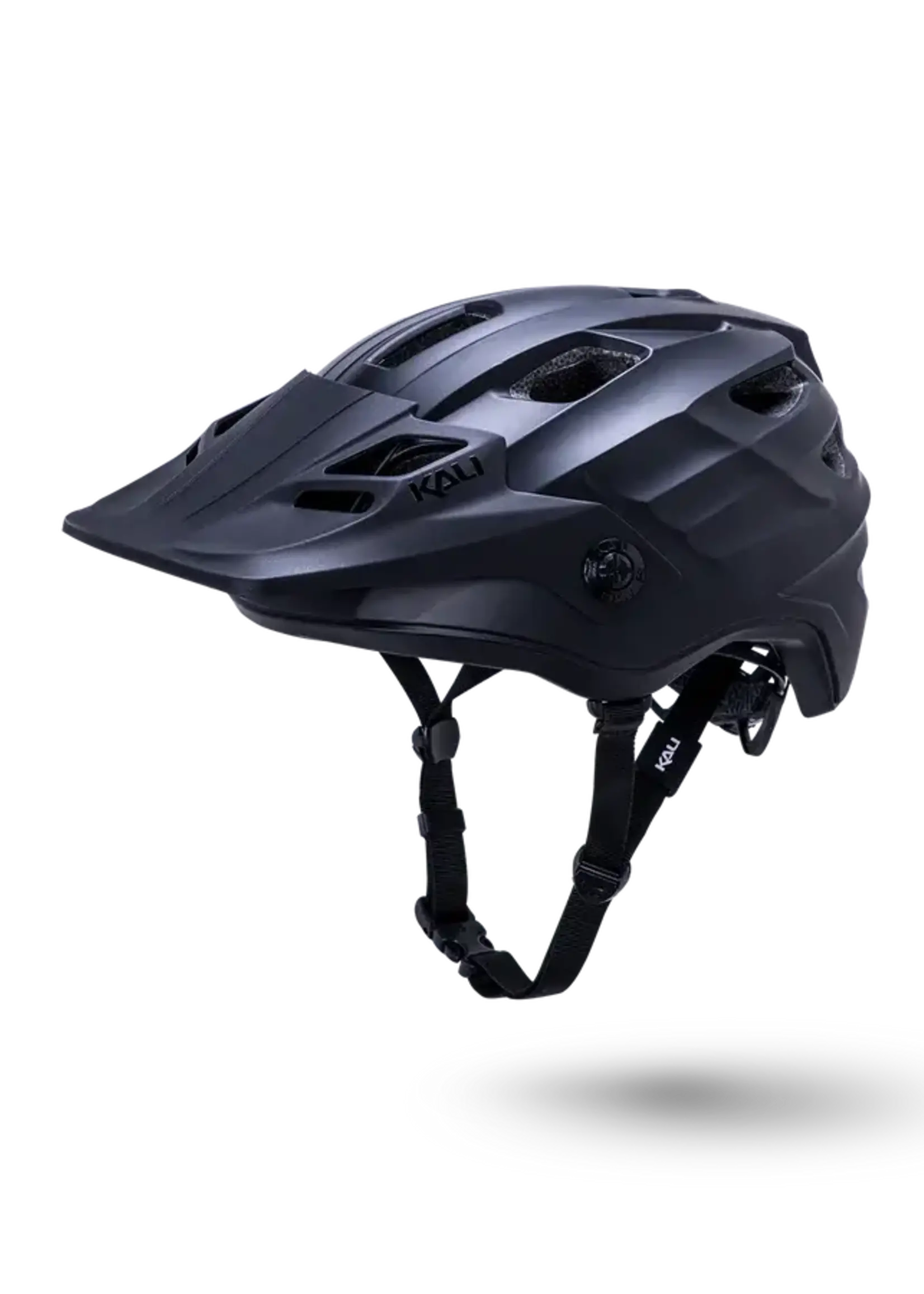 kali Kali Maya 3.0 Enduro Helmet, Small/Medium, Matte Black