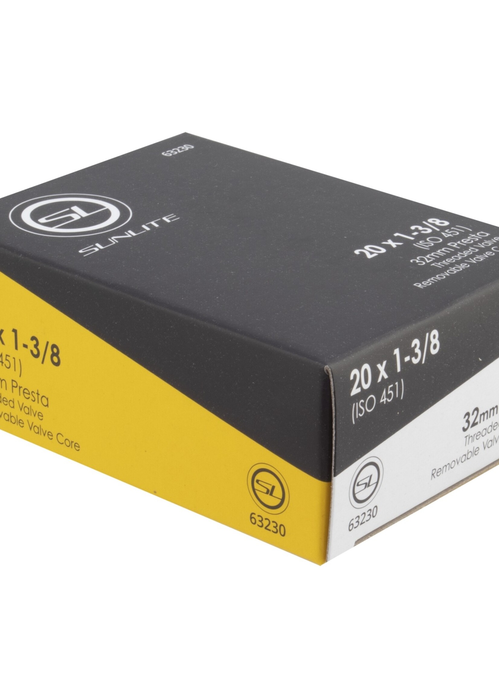 Sunlight TUBE SUNLITE 20x1-3/8 PRESTA VALVE 32/THRD/RC (451x32) FFW33mm