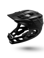 kali Maya Full Face Child Blackout Sld Mat Blk helmet