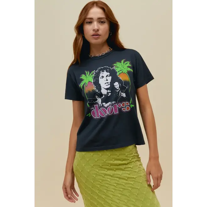 Daydreamer The Doors Twin Palms Ringer Tee