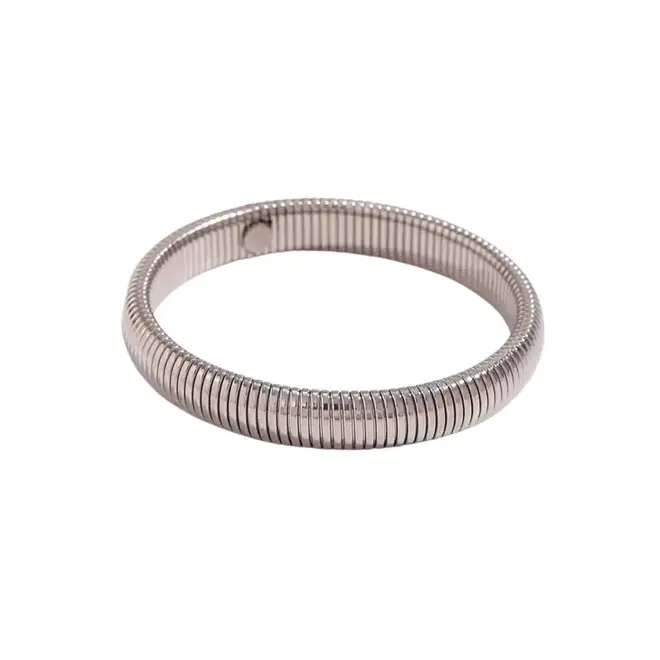 Hjane: Single Tube Bracelet Silver