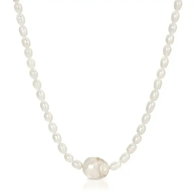 Joy Dravecky: Baroque Pearl Necklace