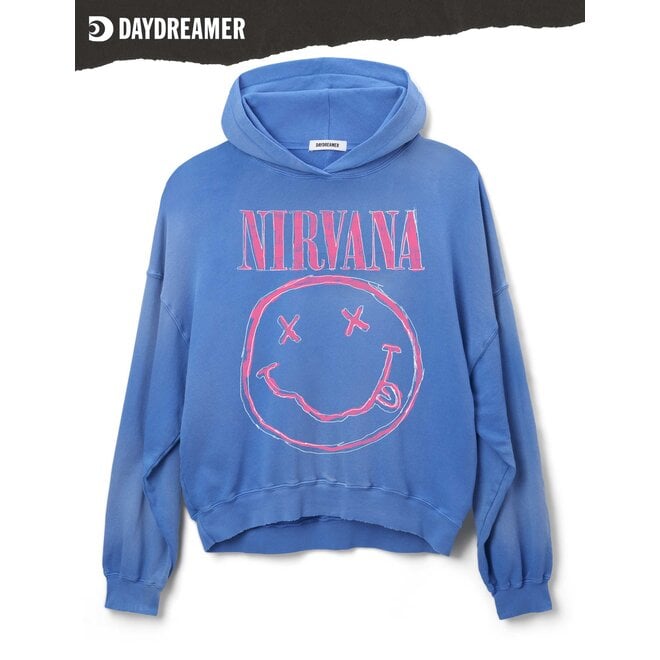 Daydreamer Nirvana Smiley Oversized Hoodie