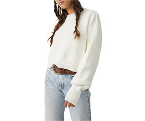 Free People FP OB1609060 Easy Street Pullover Indigo