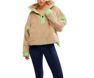 Free People Mountain High Half Zip OB1606838 Indigo