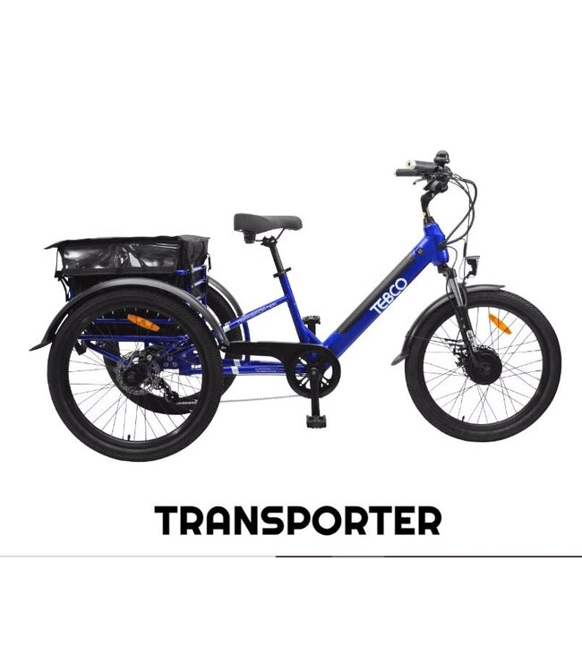 tebco TEBCO TRANSPORTER ELEC TRIKE BLUE