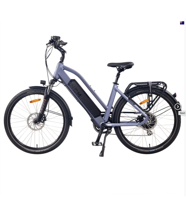 NCM T7S STEP THROUGH ELECTRIC BIKE LAVENDER BLUE 26INCH