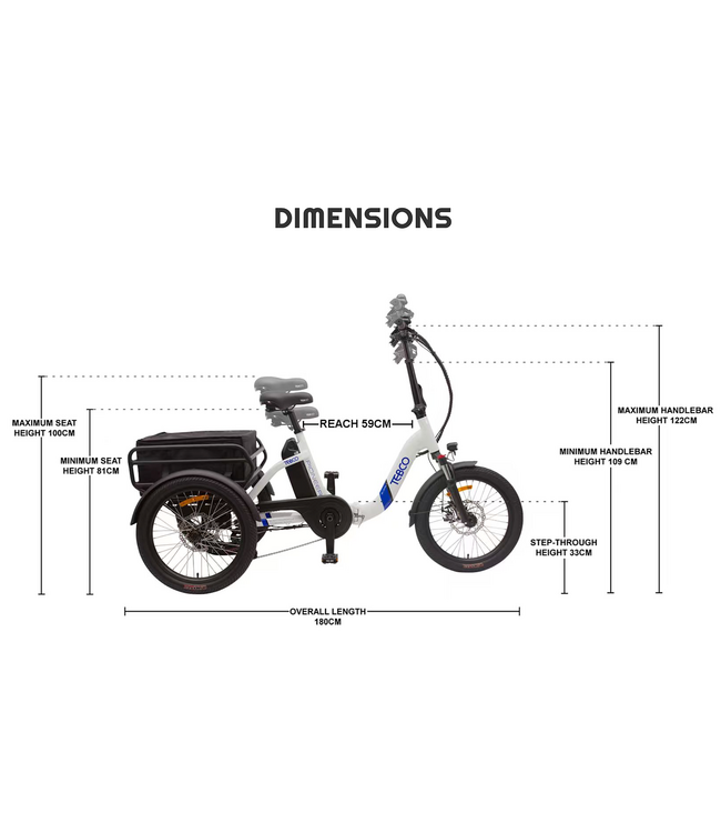 tebco TEBCO PIONEER ELECTRIC TRIKE.