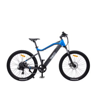 tebco TEBCO CROSSTRAIL GREY/BLUE 27.5 INCH ELECTRIC MTB