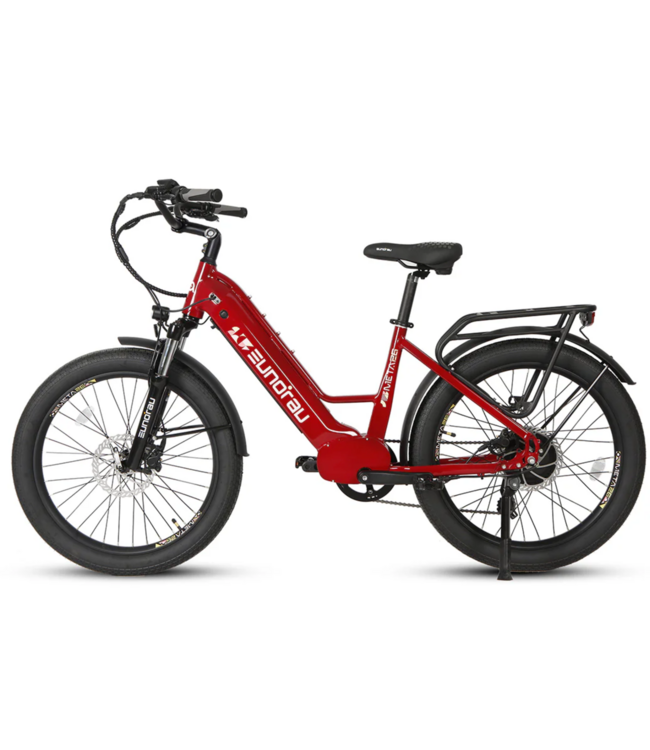 EUNORAU EUNORAU META26 X2.0 DEEP CRIMSON ELECTRIC BIKE