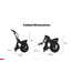 VAMOS VAMOS EL DOBLEZ ELECTRIC FOLDING BIKE GREY or RED 2026