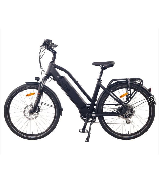 NCM T7S BLACK STEP THROUGH 26 INCH ELECTRIC BIKE