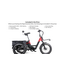 VAMOS VAMOS PAPA GRANDE PRO 2026 52V 20AH RED ELECTRIC TRIKE