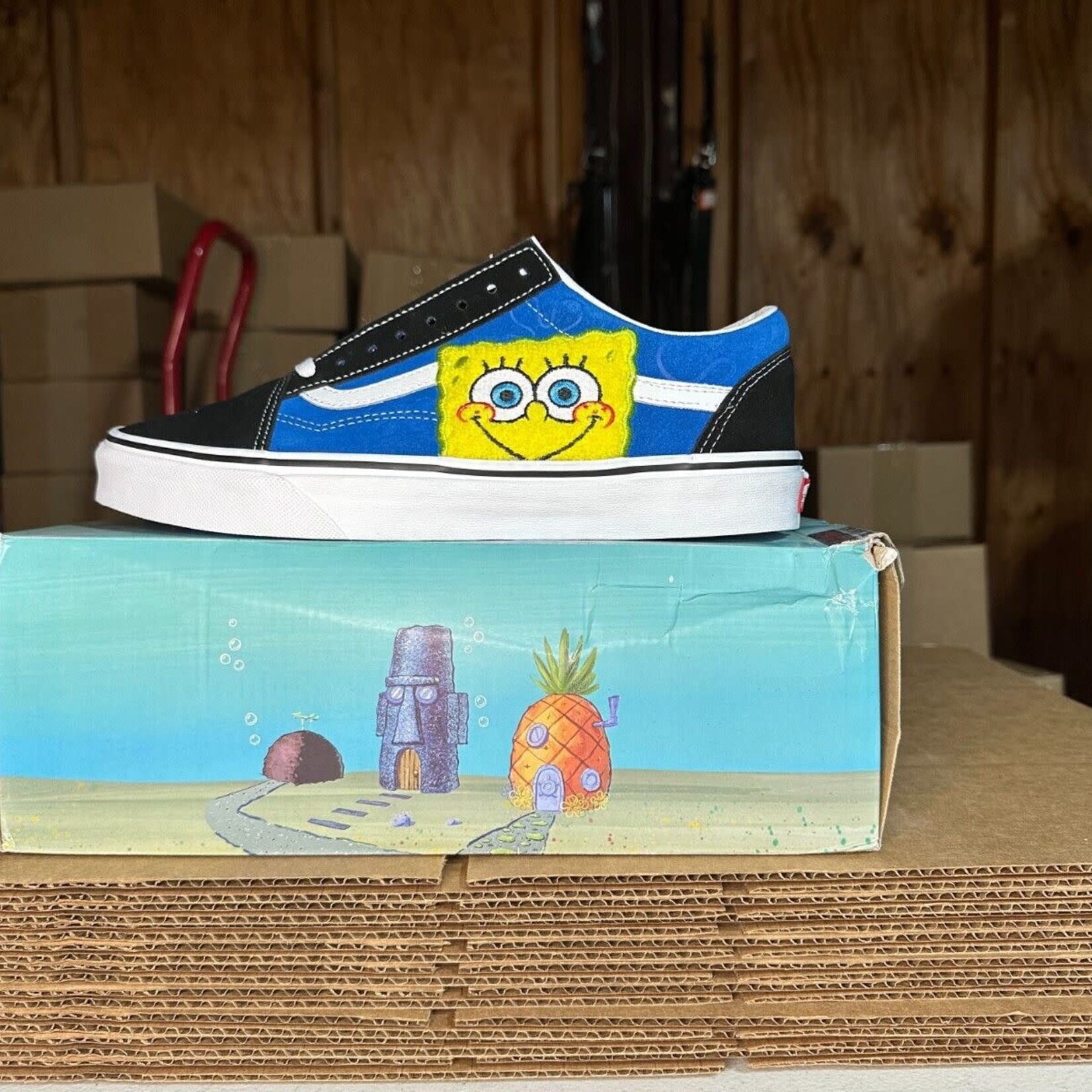 Vans old skool clearance spongebob