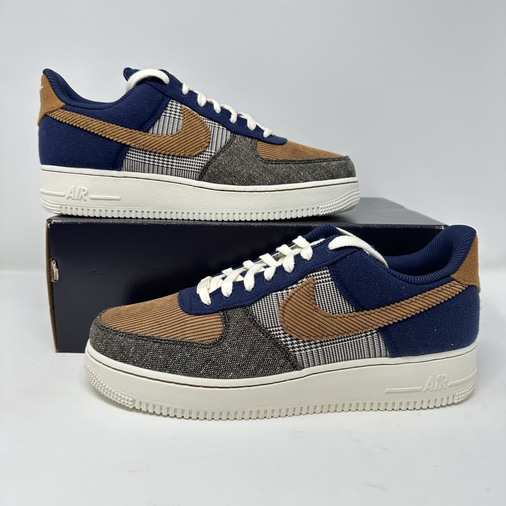 Nike Nike Air Force 1 Low '07 PRM Tweed Midnight Navy Corduroy