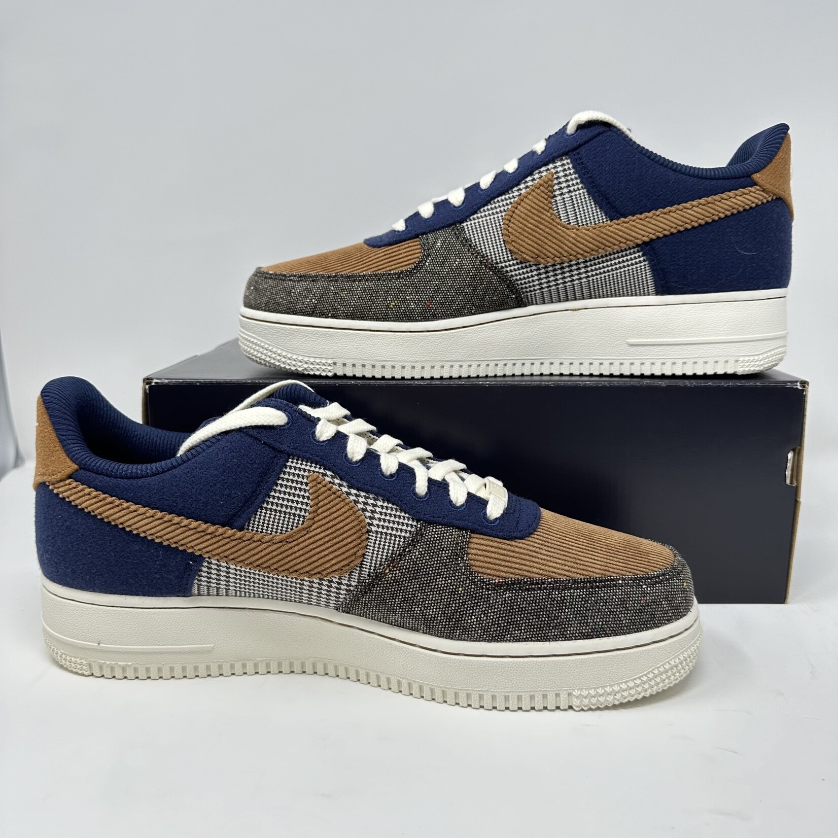 Nike Nike Air Force 1 Low '07 PRM Tweed Midnight Navy Corduroy