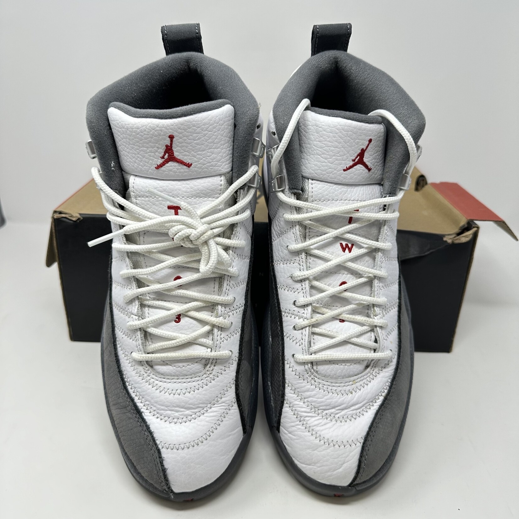 Jordan Jordan 12 Retro White Dark Grey