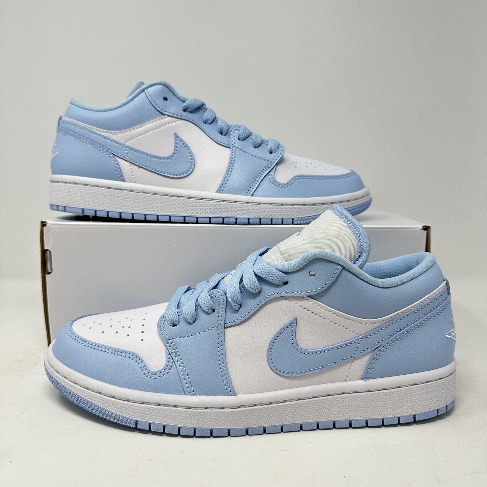 Jordan Jordan 1 Low White Ice Blue