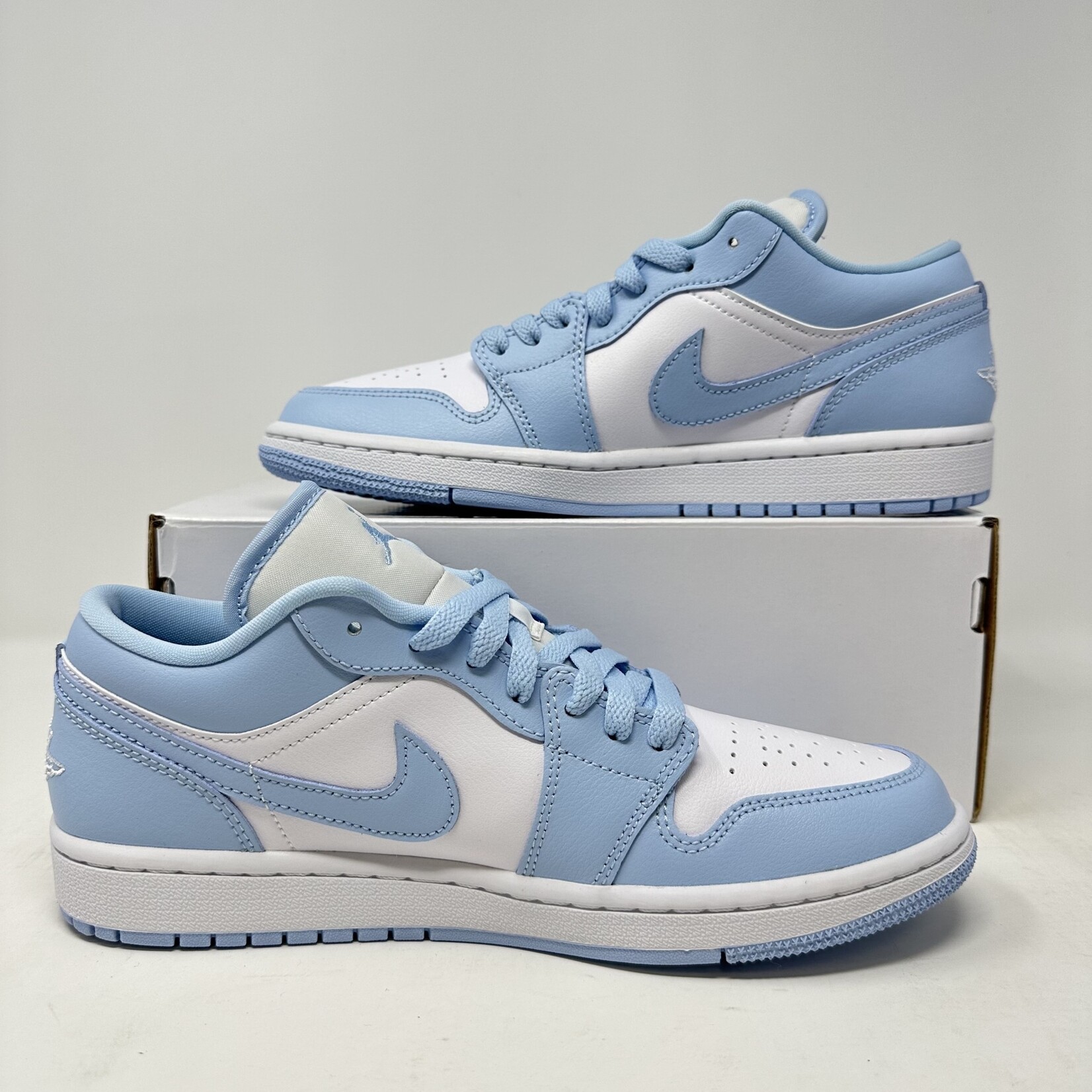 Jordan Jordan 1 Low White Ice Blue