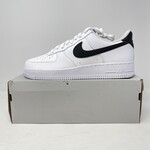 Nike Air Force 1 Low '07 White Black Pebbled Leather