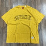Supreme Supreme Sketch Embroidered S/S Top Yellow
