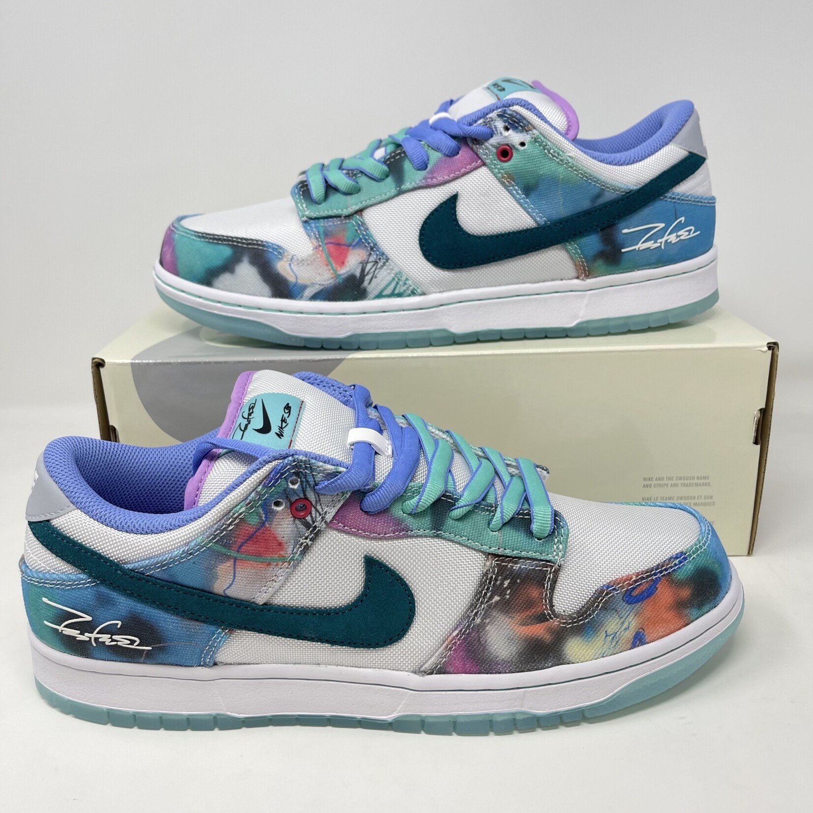 Nike Nike SB Dunk Low Futura Laboratories Bleached Aqua