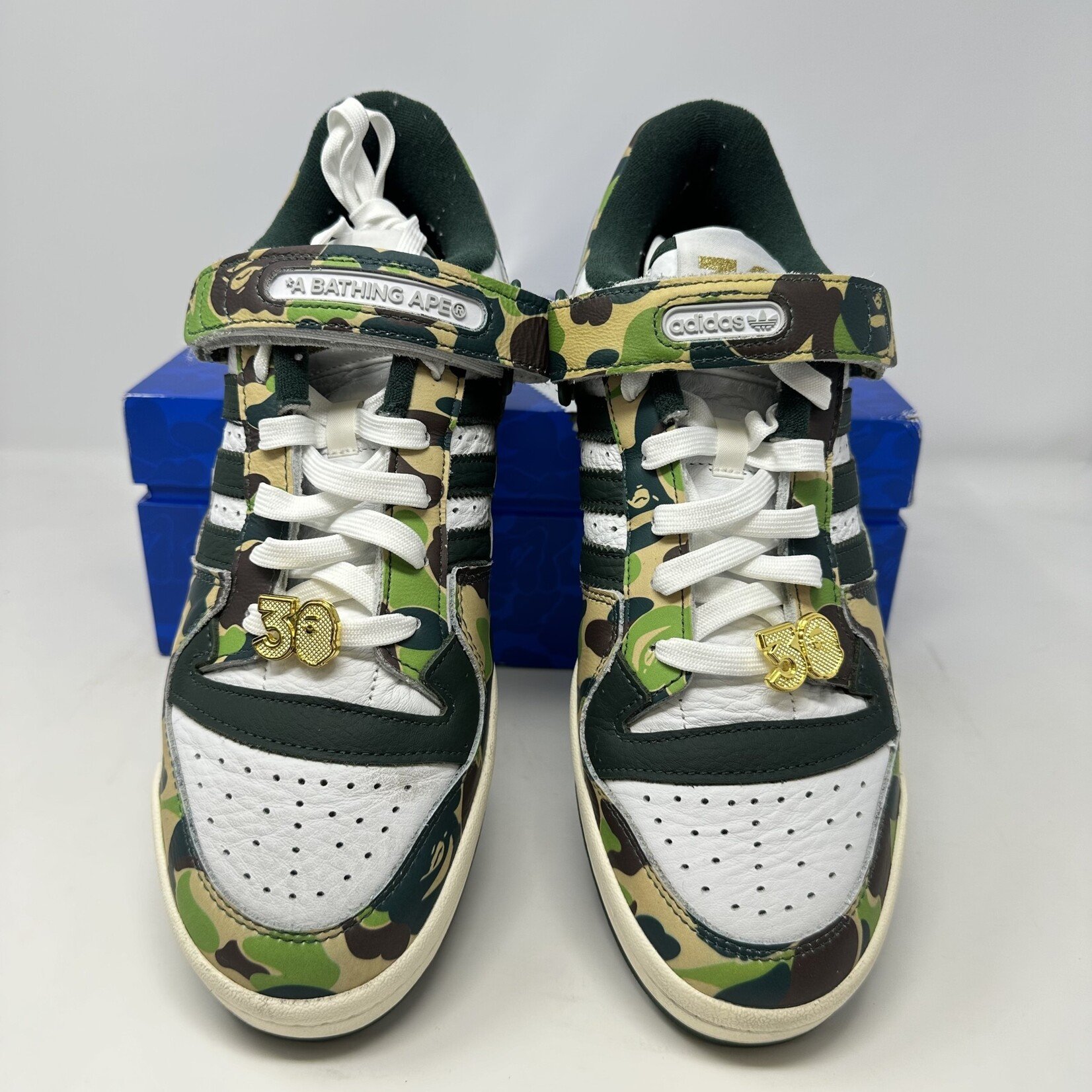 Adidas adidas Forum 84 Low Bape 30th Anniversary Green Camo