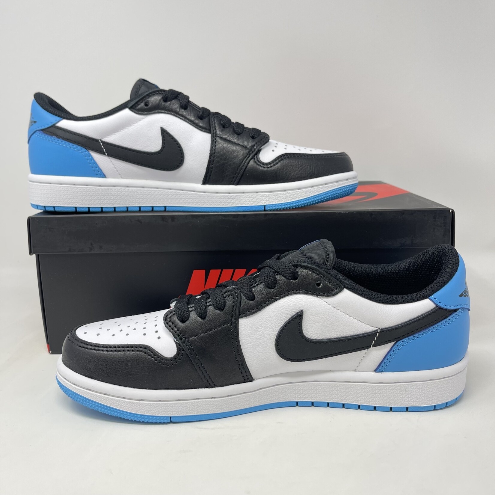 Jordan Jordan 1 Retro Low OG Black Dark Powder Blue