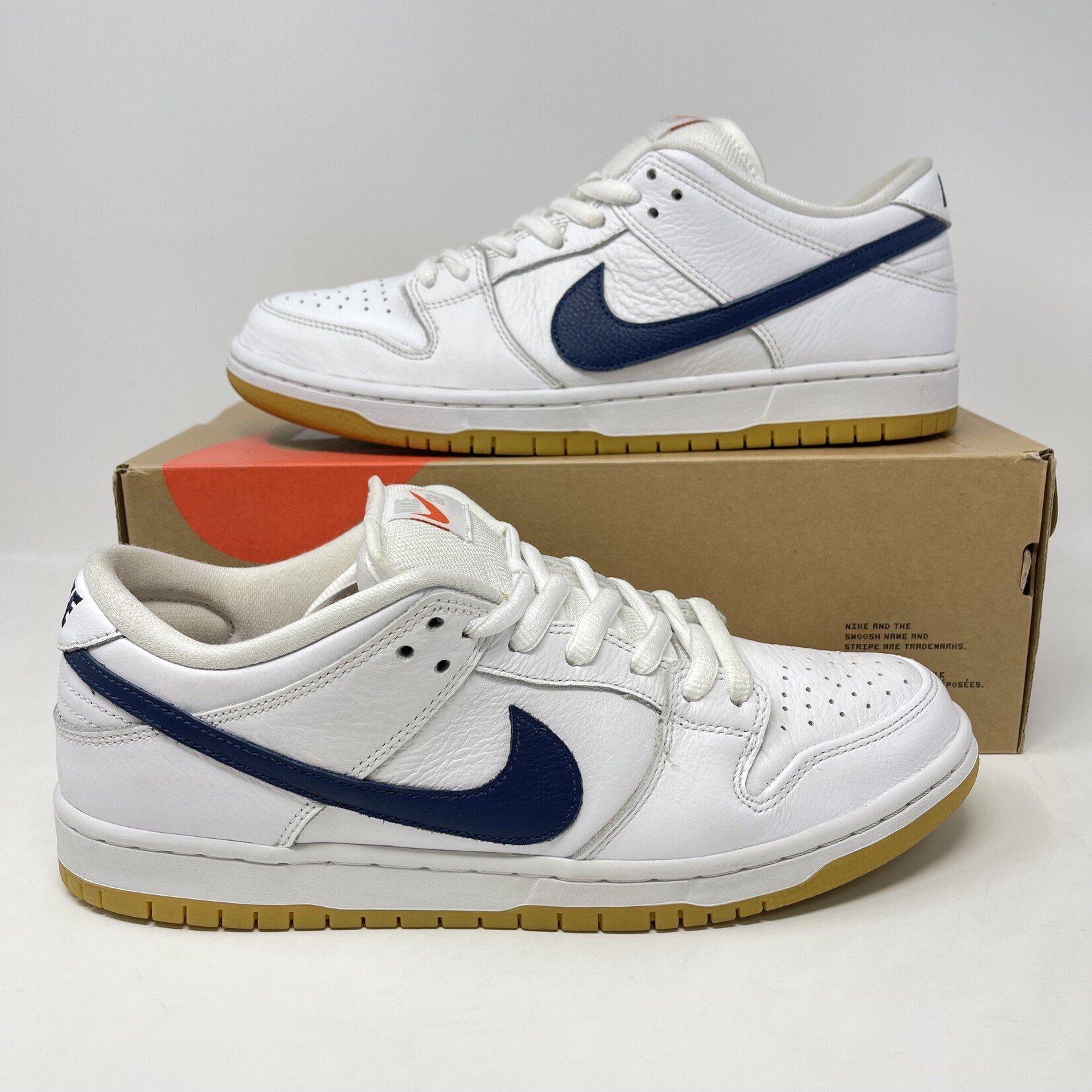 Nike Nike SB Dunk Low Orange Label White Navy