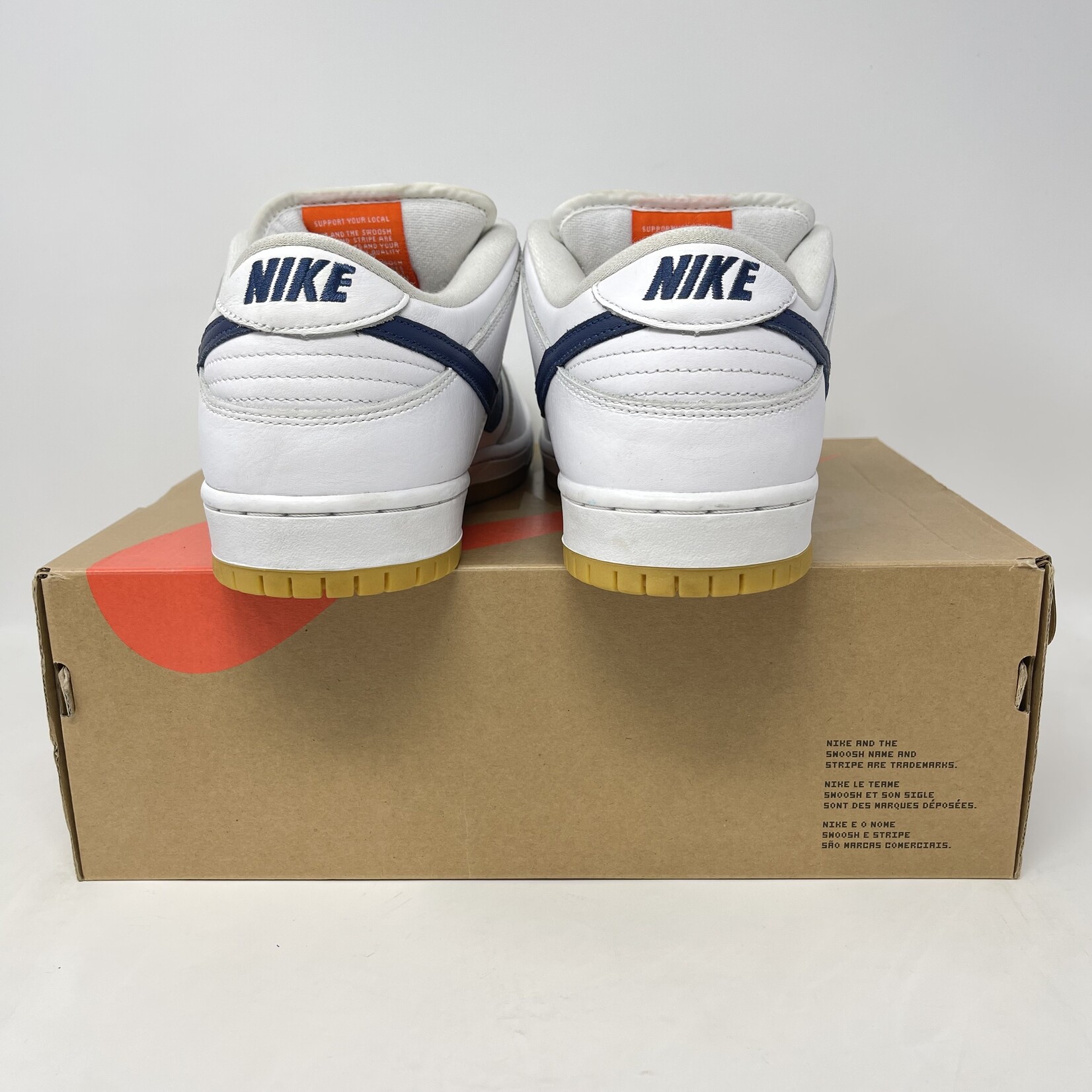 Nike Nike SB Dunk Low Orange Label White Navy