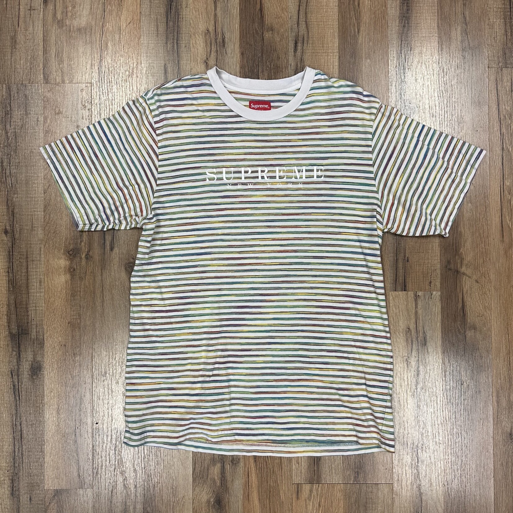 Supreme Supreme Static Stripe Top White