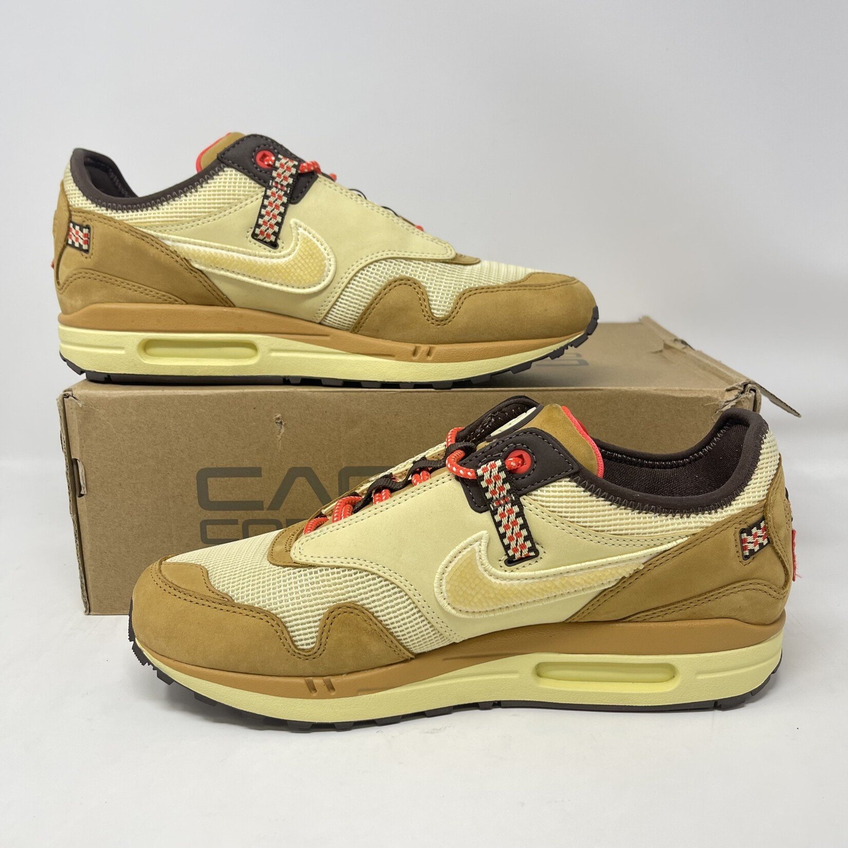 Nike Nike Air Max 1 Travis Scott Cactus Jack Wheat Lemon Drop