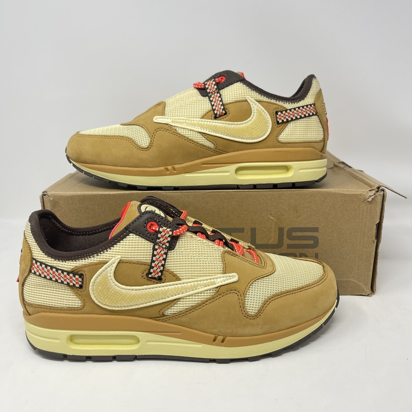 Nike Nike Air Max 1 Travis Scott Cactus Jack Wheat Lemon Drop