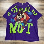 Vintage Vintage Looney tunes purple Taz tee