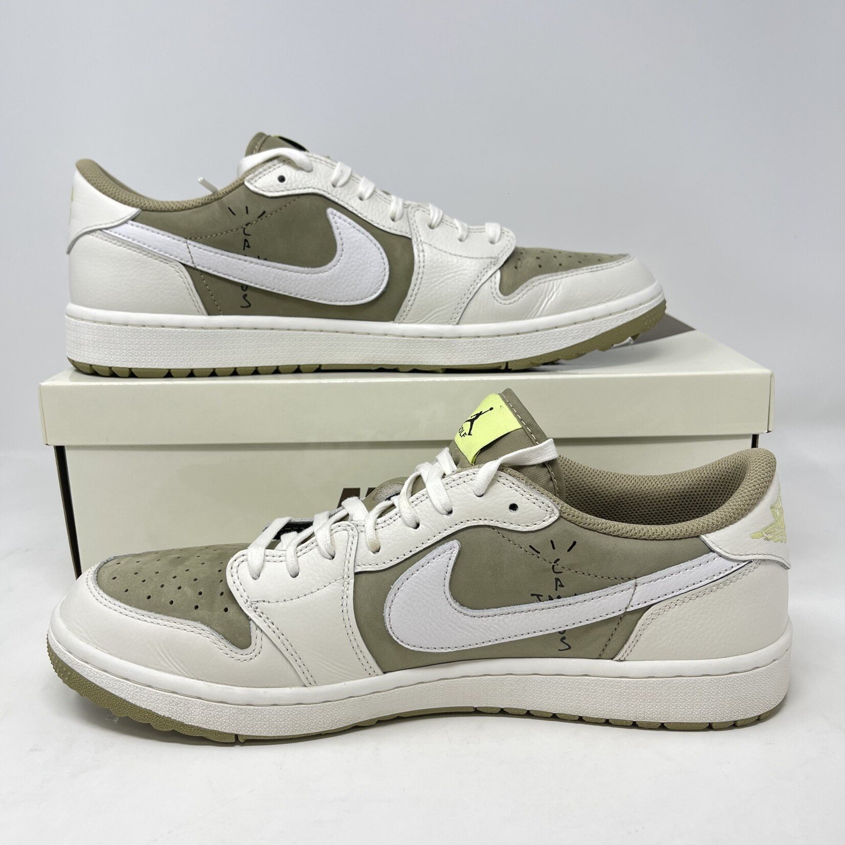 Jordan Jordan 1 Retro Low Golf Travis Scott Neutral Olive