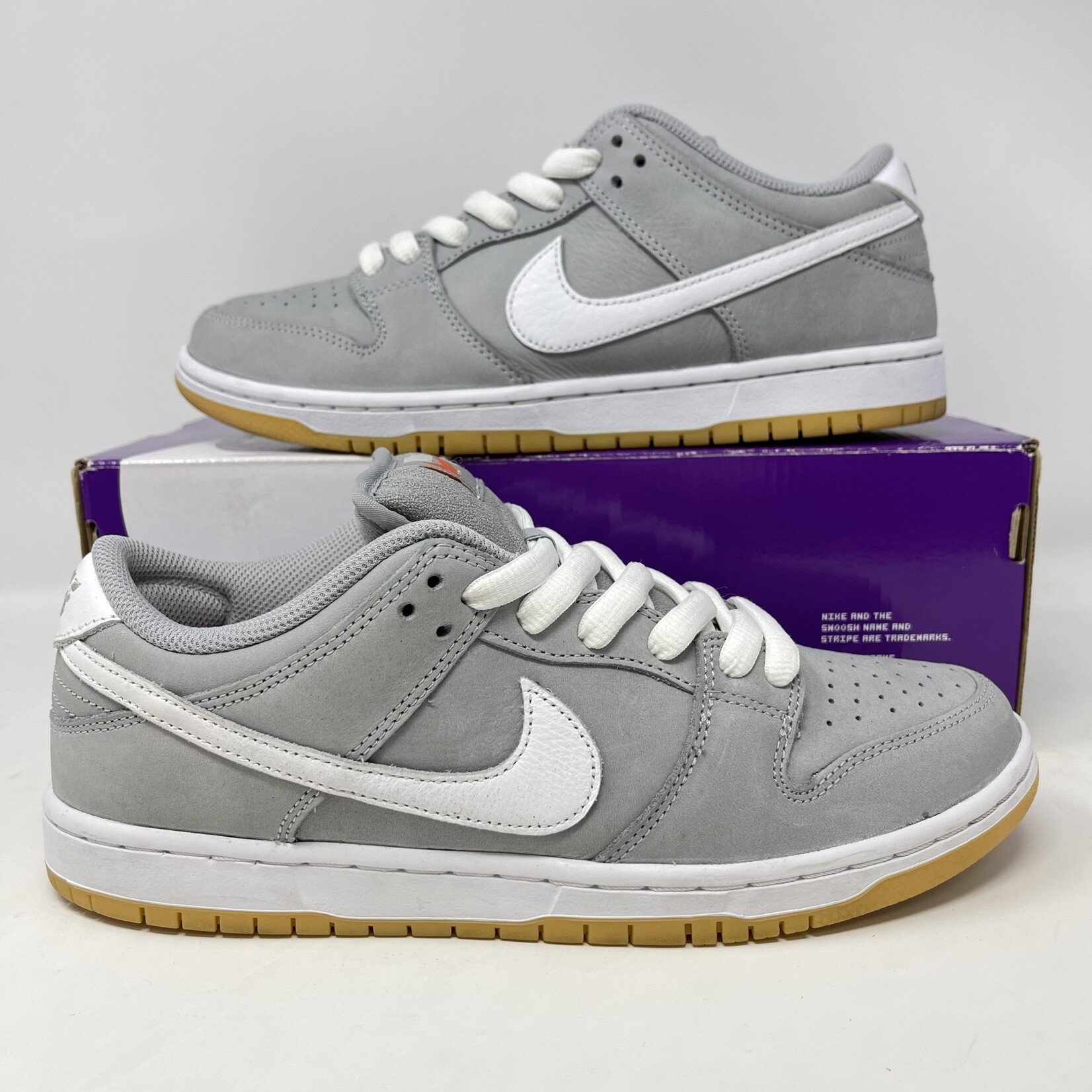 Nike Nike SB Dunk Low Pro ISO Orange Label Wolf Grey Gum