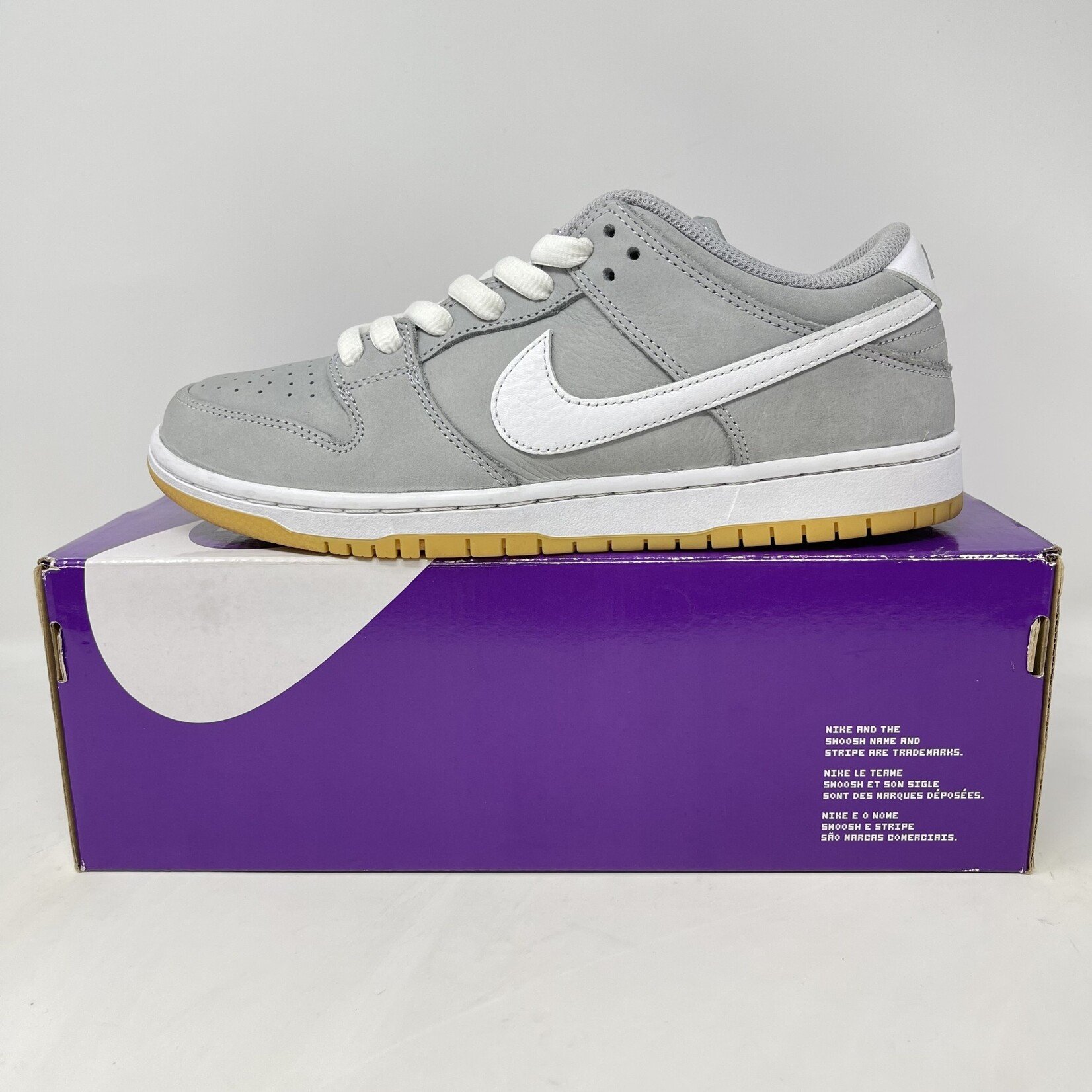 Nike Nike SB Dunk Low Pro ISO Orange Label Wolf Grey Gum