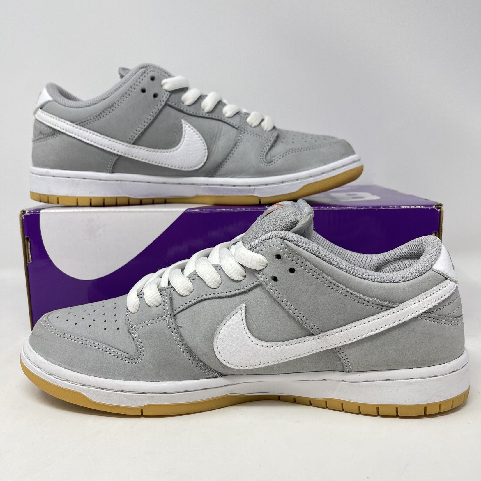 Nike Nike SB Dunk Low Pro ISO Orange Label Wolf Grey Gum