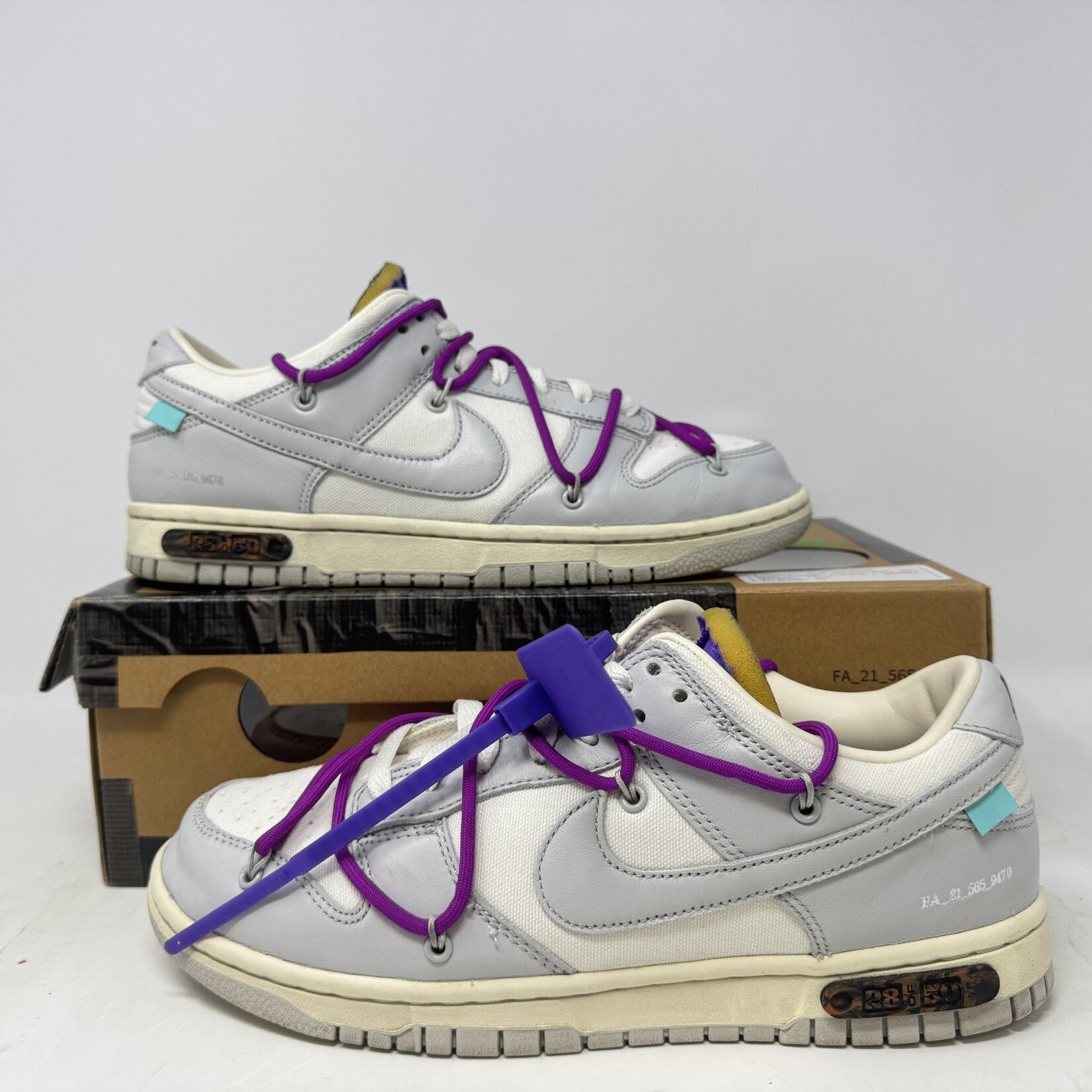 Nike Nike Dunk Low Off-White Lot 28