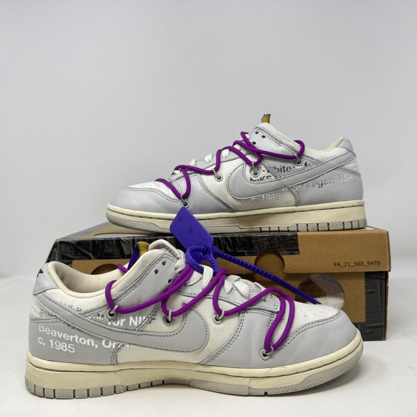 Nike Nike Dunk Low Off-White Lot 28