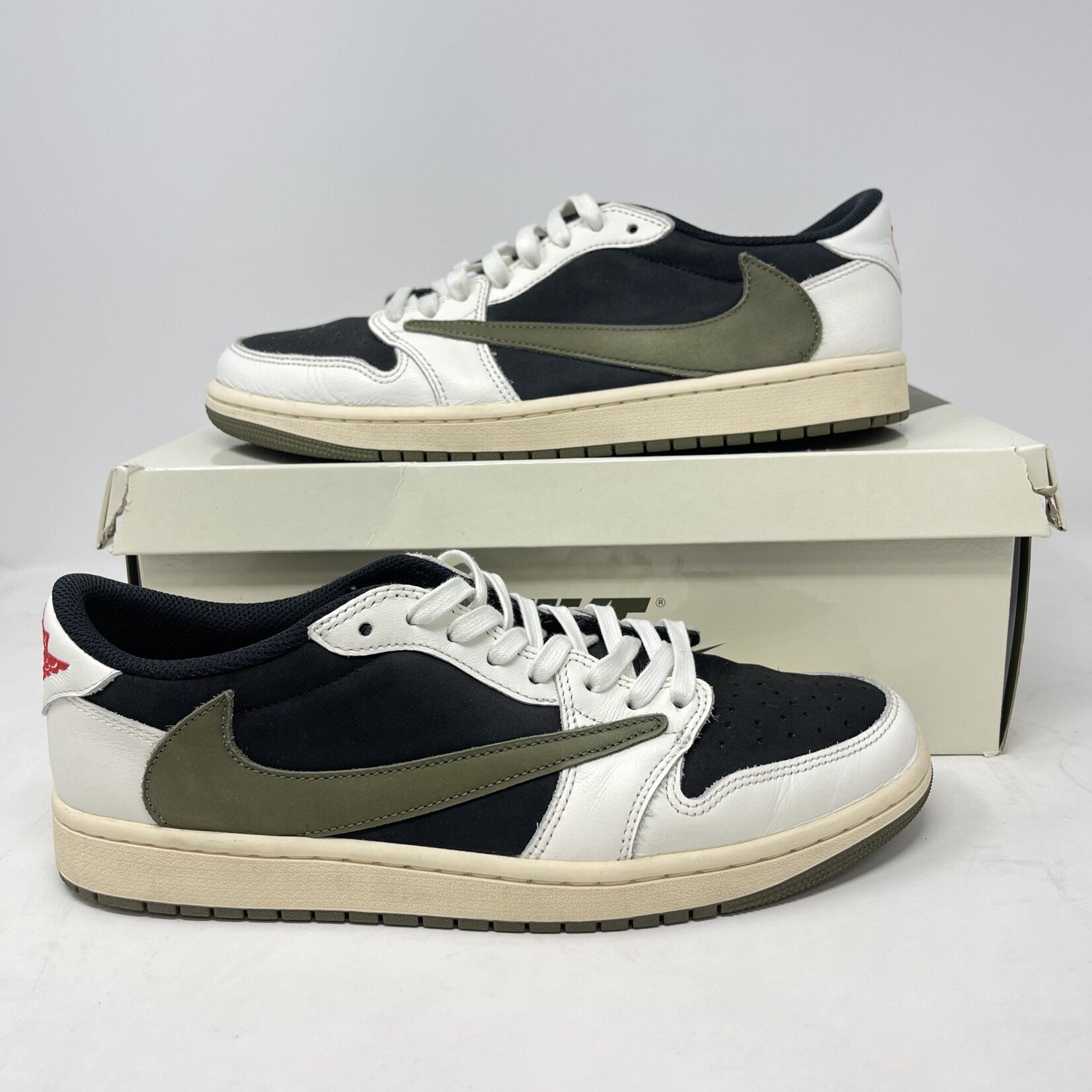 Jordan Jordan 1 Retro Low OG SP Travis Scott Olive