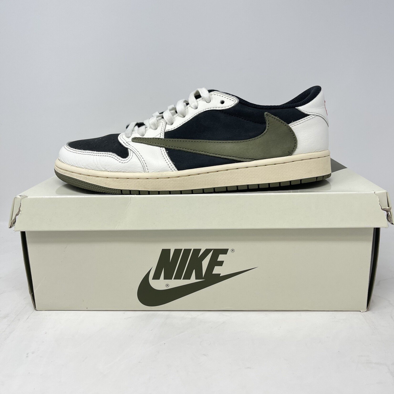 Jordan Jordan 1 Retro Low OG SP Travis Scott Olive